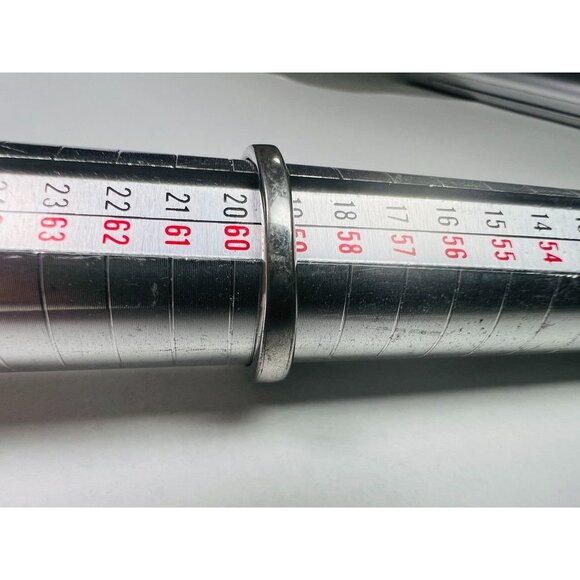 Sterling Silver Double Heart Ring CZ Crystal Zirconia Accents sz 9 Promise Ring - Picture 6 of 7